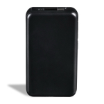 Powerbank compacta com cabo retrátil e carregamento rápido 10.000 mAh cor preto
