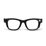 Óculos com inteligência artificial, fotografia, tradução e áudio BT cor preto