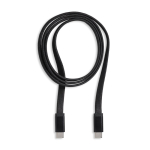 Cabo USB-C plano de 1 m ideal para carregamento rápido de 60 W