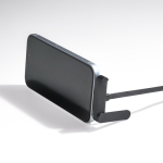 Cabo USB-C com suporte para smartphone e carregamento rápido 60W cor preto