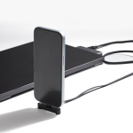 Cabo USB-C com suporte para smartphone e carregamento rápido 60W cor preto