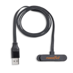 Cabo USB-C com suporte para smartphone e carregamento rápido 60W cor preto