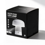 Coluna de estilo nórdico com luz ambiente tátil ajustável 8W cor branco