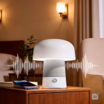 Coluna de estilo nórdico com luz ambiente tátil ajustável 8W cor branco