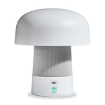 Coluna de estilo nórdico com luz ambiente tátil ajustável 8W cor branco