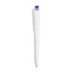 Caneta de plástico com design plano, NFC integrado e tinta preta cor azul-marinho