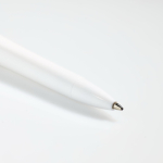 Caneta de plástico com design plano, NFC integrado e tinta preta cor azul-marinho