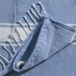 Mochila pareo de algodão 2 em 1, dimensões 90x180cm e 180 g/m2