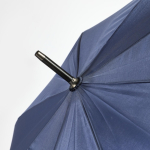 Guarda-chuva automático com varetas de fibra resistentes ao vento Ø120 cor azul-marinho
