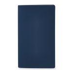 Capa de plástico para agenda de bolso fabricada na Europa cor azul-marinho