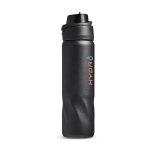 Garrafa térmica em aço inoxidável com tampa multifunções 600ml cor preto