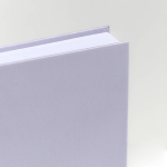 Agenda diária em papel couché com acabamento laminado e marcador A5 cor violeta