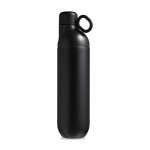 Garrafa térmica em aço inoxidável reciclado convertível em copo 750ml cor preto