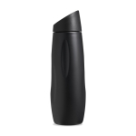 Garrafa térmica aço inox reciclado com suporte para telemóvel 500ml cor preto