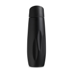 Garrafa térmica aço inox reciclado com suporte para telemóvel 500ml cor preto