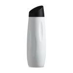 Garrafa térmica aço inox reciclado com suporte para telemóvel 500ml cor branco