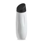 Garrafa térmica aço inox reciclado com suporte para telemóvel 500ml cor branco