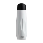 Garrafa térmica aço inox reciclado com suporte para telemóvel 500ml cor branco