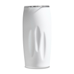 Copo térmico em aço inoxidável reciclado com tampa deslizante 500ml cor branco