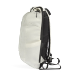 Mochila refletora em plástico reciclado com fecho enrolável 15,6'' cor branco