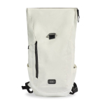 Mochila refletora em plástico reciclado com fecho enrolável 15,6'' cor branco