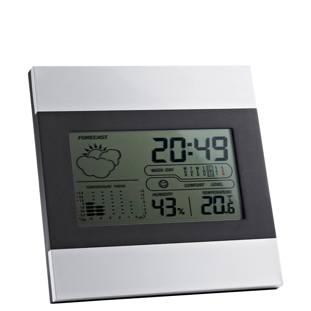 Estação meteorológica personalizada para merchandising Cloudy
