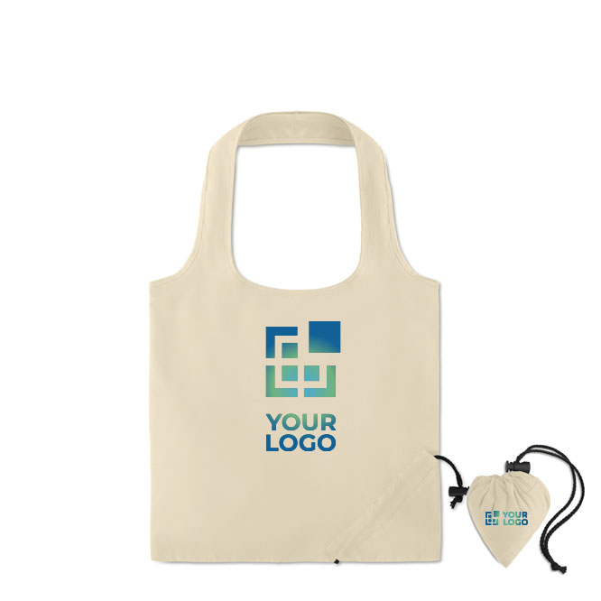 Saco dobrável personalizado de algodão 105 g/m2 Strawberry Cotton