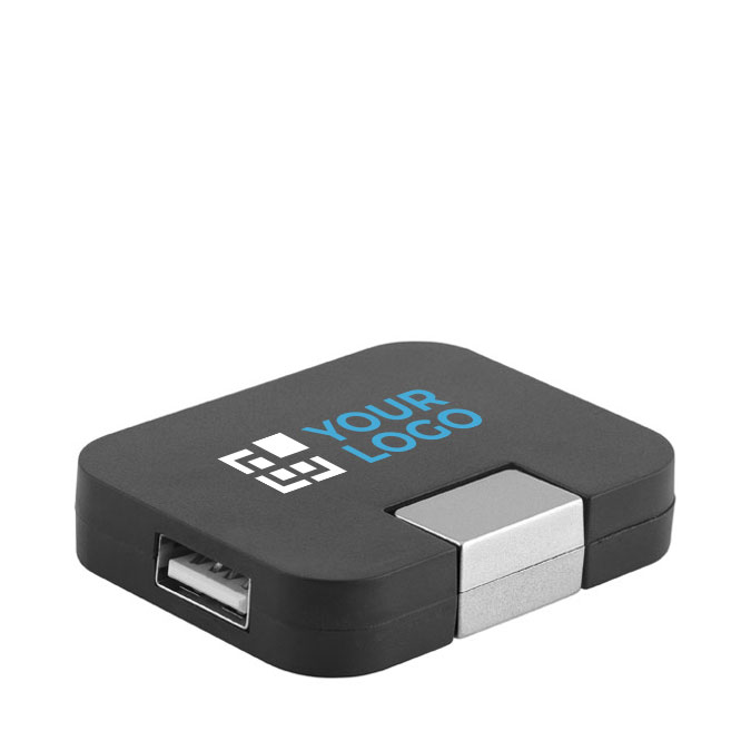 Hub personalizado barato de plástico com 4 portas USB