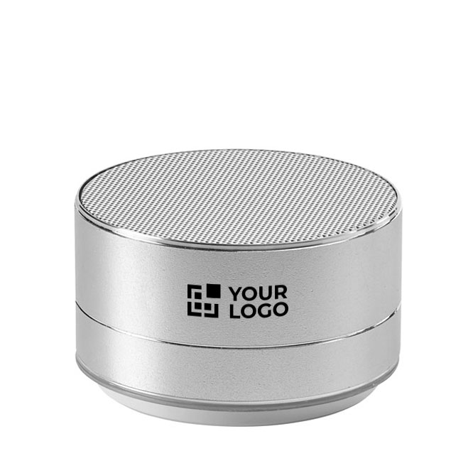 Coluna de som bluetooth elegante para publicidade de alumínio AluSound