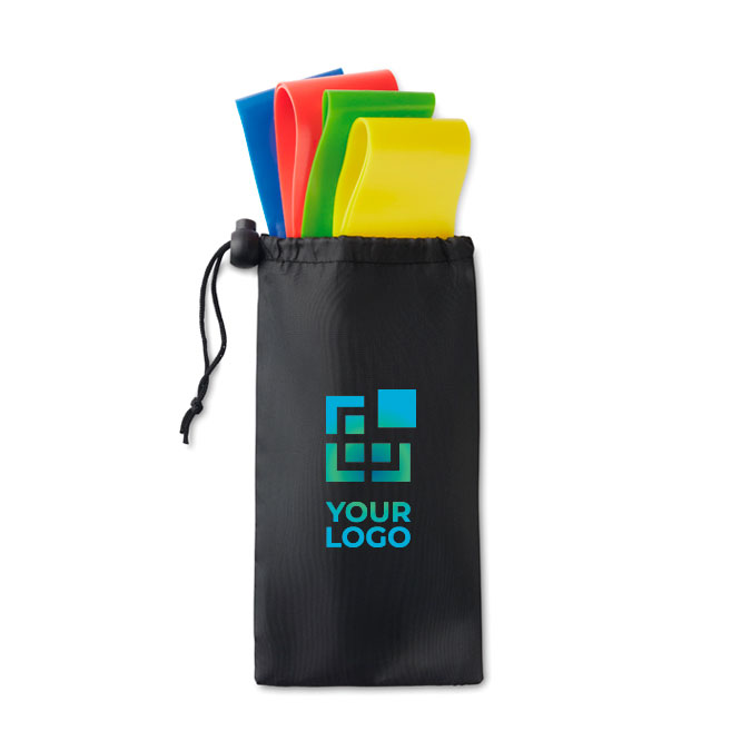 Conjunto de bandas elásticas para ginástica Fitness