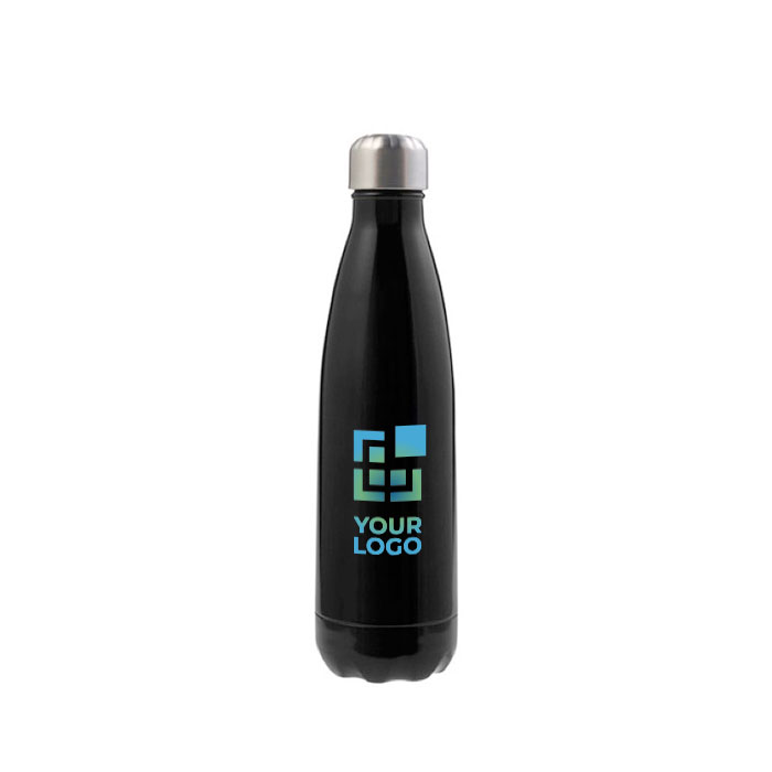 Garrafa de aço isolada a vácuo com tampa metálica 500ml Satin