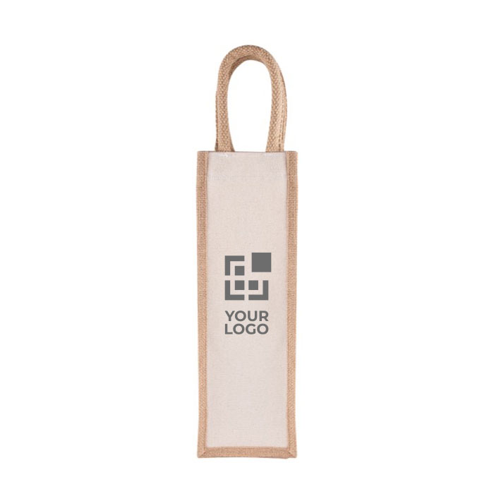 Saco para vinho personalizado de juta e canvas 320 g/m2 Wine Rioja