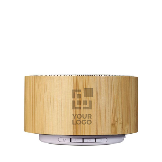 Colunas de som bluetooth personalizadas caixa de bambu Bamboo