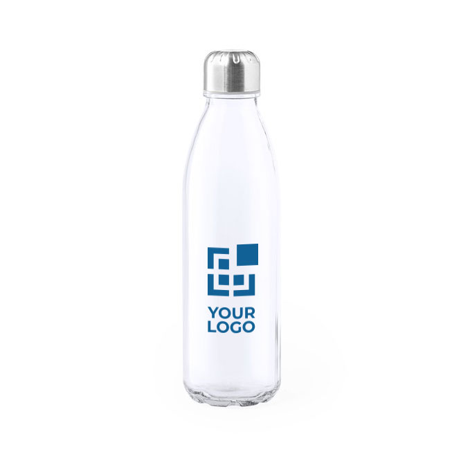 Garrafa de vidro colorida com tampa de aço 650ml UrbanStyle Crystal