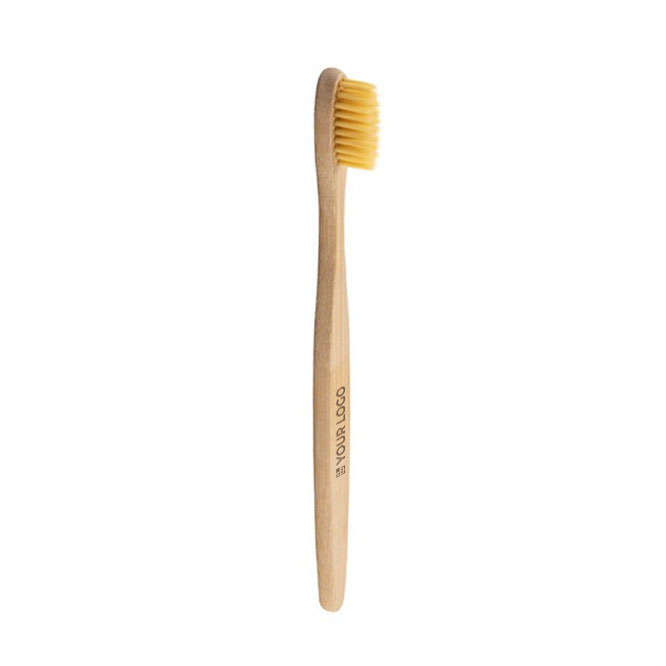 Escova de dentes de bambu com caixa de kraft Naturbrush
