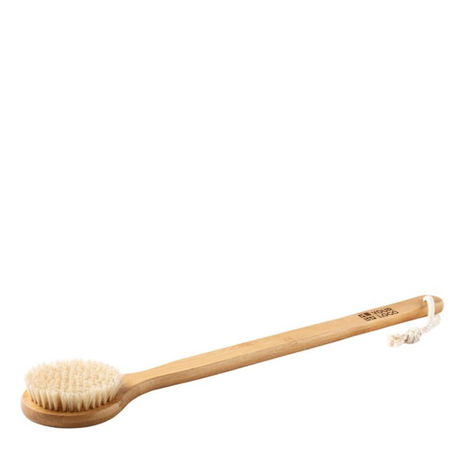Escova de banho em bambu para publicidade Shower