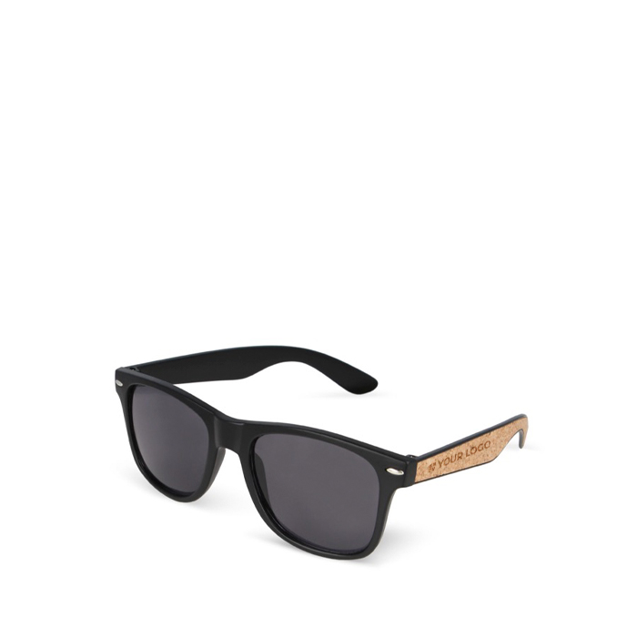 Óculos de sol reciclados com logótipo, proteção UV400 SunCork