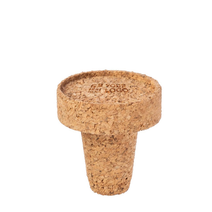 Tampa simples feita de cortiça 100% para garrafas de vinho