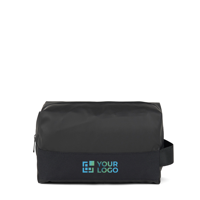 Nécessaire de poliéster reciclado de design elegante e minimalista