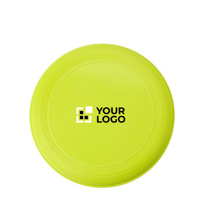 Frisbee personalizado com logo serigrafado para eventos Santa Mónica