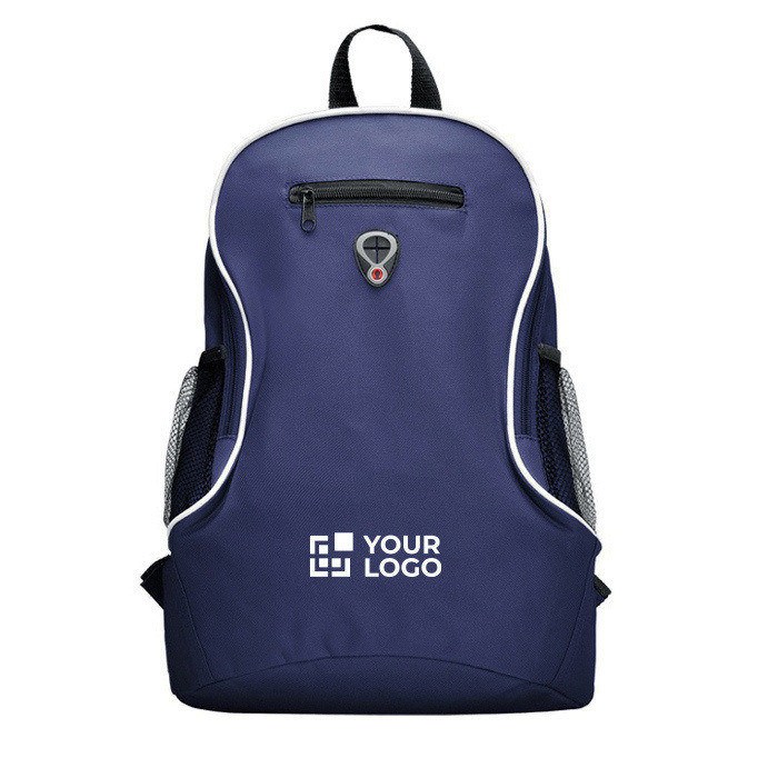 Mochila barata de poliéster com diversos compartimentos Travel