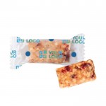 Barra cereais muesli mini c. arandos, embalagem reciclável cor transparente vista principal