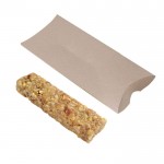 Barra de cereais muesli com avelãs, caixa personalizável 30g cor branco