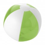 Bola de praia a duas cores cor verde-lima