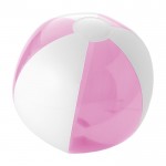 Bola de praia a duas cores cor cor-de-rosa