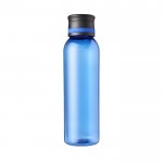 Colorida garrafa publicitária em Tritan cor azul vista frontal