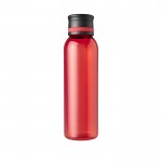 Colorida garrafa publicitária em Tritan cor vermelho vista frontal