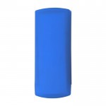 Caixa colorida com pensos-rápidos cor azul primeira vista