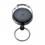 Porta-chaves original mosquetão clip extens. cor preto segunda vista