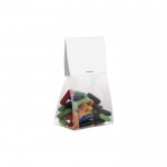 Saco de doces de alcaçuz com topo personalizável 50 g cor transparente segunda vista